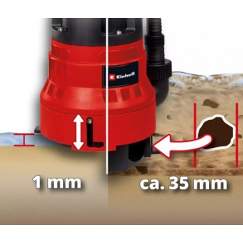 BOMBA SUBMERSÍVEL EINHELL ÁGUAS SUJAS